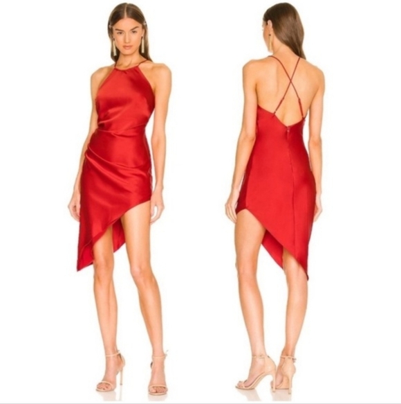 Nookie Solid Black Gypsy Mini Asymmetrical Dress - Picture 8 of 8